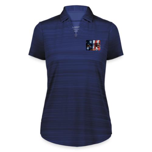 USA: Three Panels of Pride - Augusta Sportswear Ladies` Pursuit Polo