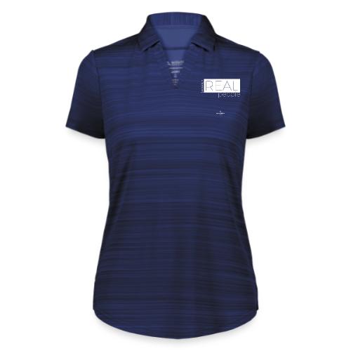 Real in white - Augusta Sportswear Ladies` Pursuit Polo