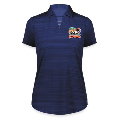 Sassy Cat Pride Pizza Retro Comic - Augusta Sportswear Ladies` Pursuit Polo