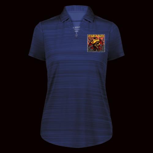 The Diablo Taco Spicy Demon Character - Augusta Sportswear Ladies` Pursuit Polo