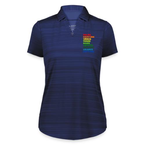 Solar System in Color - Augusta Sportswear Ladies` Pursuit Polo
