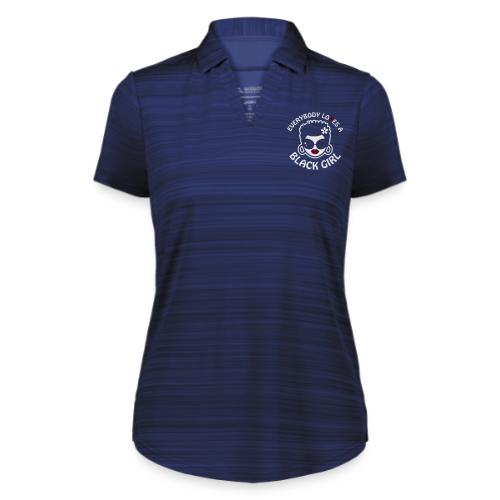 Everybody Loves A Black Girl - Version 2 Reverse - Augusta Sportswear Ladies` Pursuit Polo