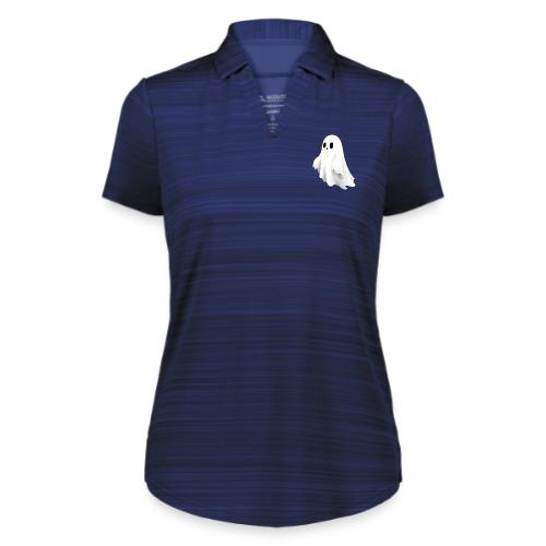 Cute Ghost Cartoon Design - Augusta Sportswear Ladies` Pursuit Polo