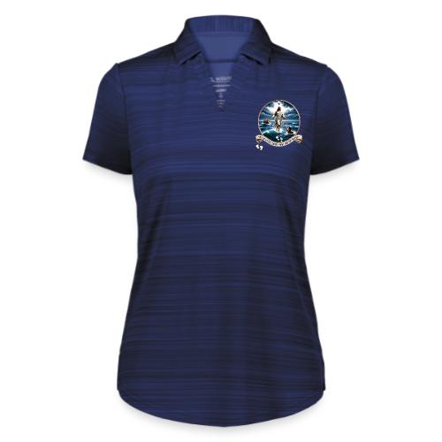 Walking On Water Faith T Shirt, Christian Miracle - Augusta Sportswear Ladies` Pursuit Polo
