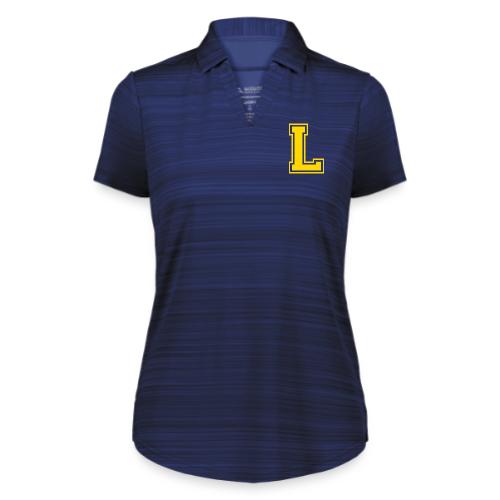 Letter L – Capital Athletic Alphabet Monogram - Augusta Sportswear Ladies` Pursuit Polo