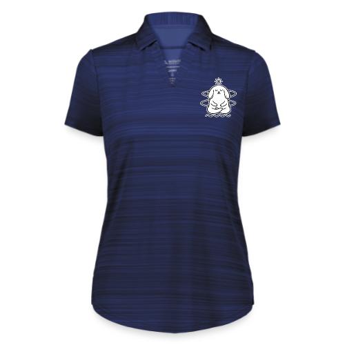 Cute Meditating Bunny Zen Yoga Animal - Augusta Sportswear Ladies` Pursuit Polo