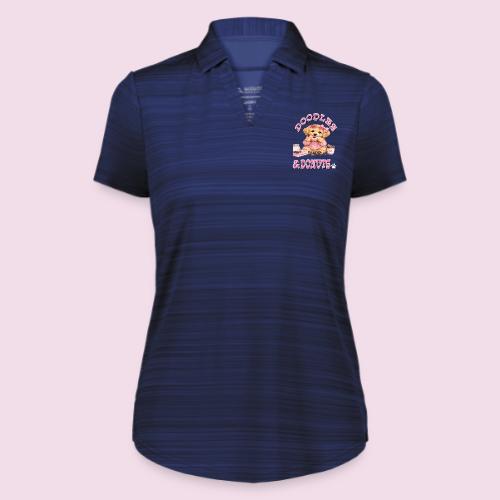 Doodles & Doughnut Cozy Dog Mom Design - Augusta Sportswear Ladies` Pursuit Polo