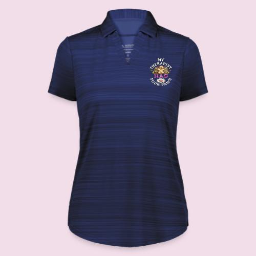 My Therapist Has Four Paws - Augusta Sportswear Ladies` Pursuit Polo