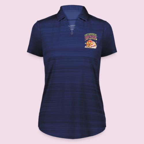 My Laptop Belongs to My Doodle - Augusta Sportswear Ladies` Pursuit Polo