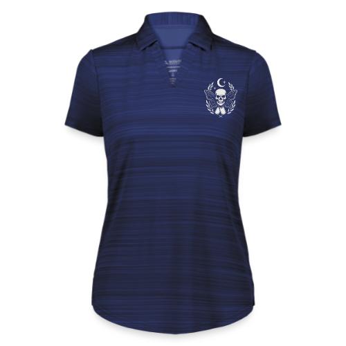 Skull butterfly dog tags - Augusta Sportswear Ladies` Pursuit Polo