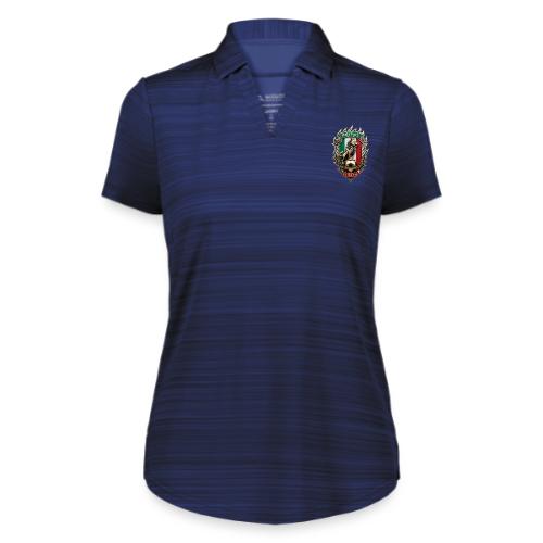 Italy Wolf Fury T-Shirt, Italian Flag Pride Gift - Augusta Sportswear Ladies` Pursuit Polo