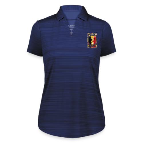 Belgium Lion Crest T-Shirt, Belgian Flag Gift - Augusta Sportswear Ladies` Pursuit Polo