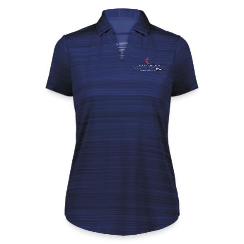 FUMCSD Logo (white text) - Augusta Sportswear Ladies` Pursuit Polo