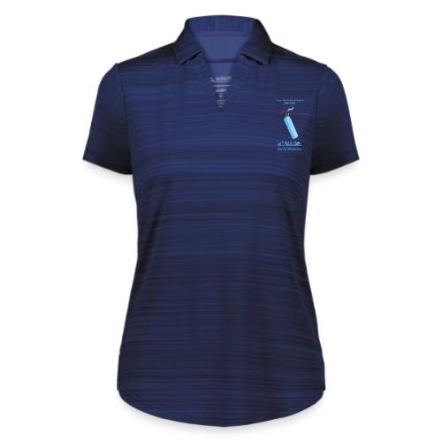 Emotional Support Water Bottle T-Shirt | Still Anx - Augusta Sportswear Ladies` Pursuit Polo