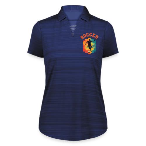 Soccer Heartbeat - Augusta Sportswear Ladies` Pursuit Polo