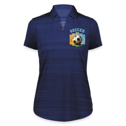 Soccer Ball Vibes - Augusta Sportswear Ladies` Pursuit Polo