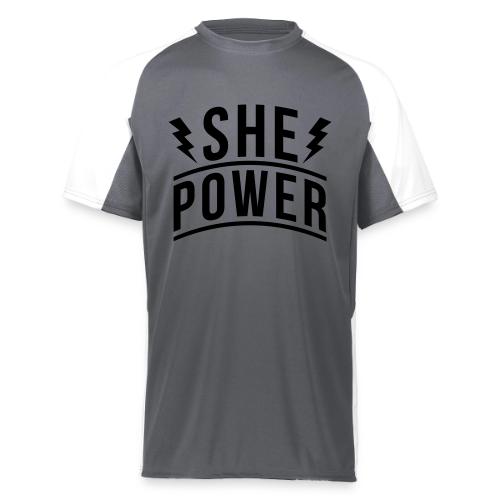 She Power - Augusta Sportswear Adult Cutter Jersey