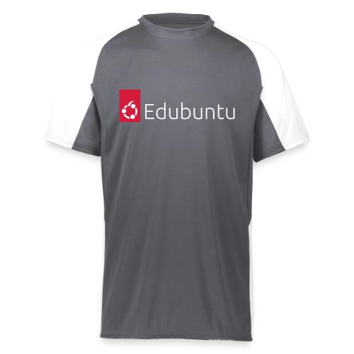 Edubuntu Logo 2023 - White - Augusta Sportswear Adult Cutter Jersey