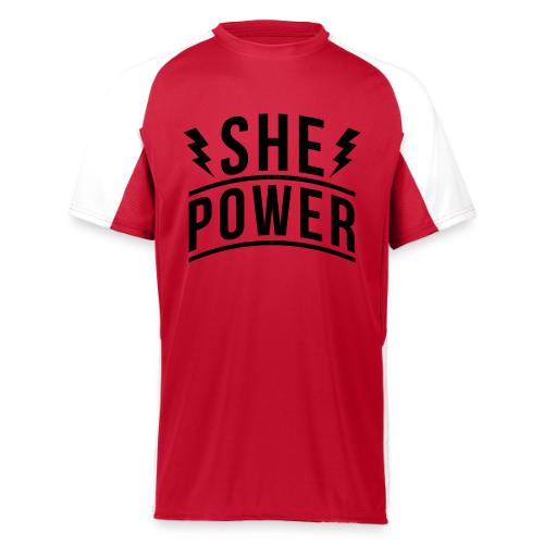 She Power - Augusta Sportswear Adult Cutter Jersey