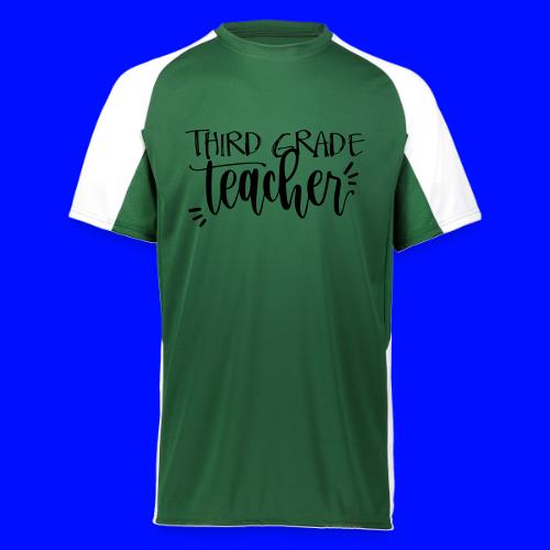 Third Grade Teacher T-Shirts - Augusta Sportswear Adult Cutter Jersey