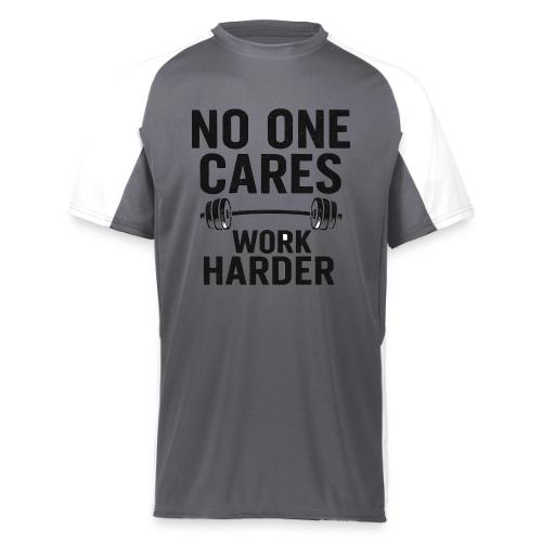 No One Cares, Work Harder – Gritty Motivational - Augusta Sportswear Adult Cutter Jersey