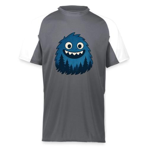 Whimsical Blue Forest Monster – Cute Cartoon Night - Augusta Sportswear Adult Cutter Jersey