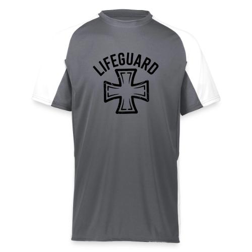 Lifeguard Cross Emblem - Augusta Sportswear Adult Cutter Jersey