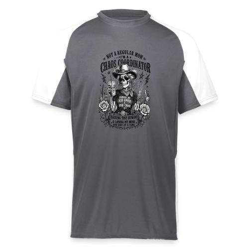 Chaos Coordinator Mom Skeleton Cowgirl - Augusta Sportswear Adult Cutter Jersey