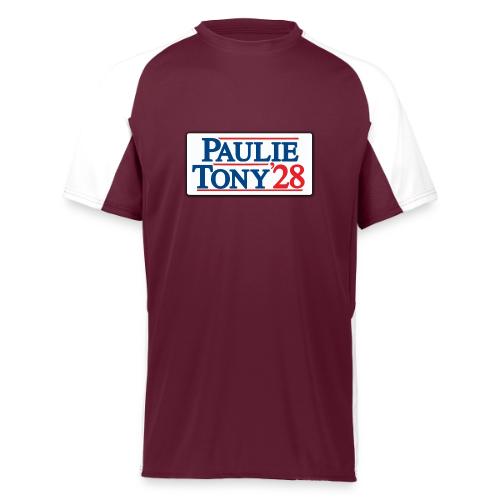 Paulie and Tony for Co-President 2028 - Augusta Sportswear Adult Cutter Jersey