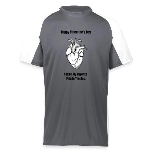 I'm Glad I Swiped Right T-Shirt | Funny Valentine - Augusta Sportswear Adult Cutter Jersey