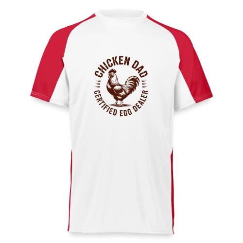Chicken Dad – Certified Egg Dealer - Augusta Sportswear Adult Cutter Jersey