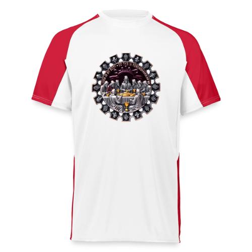 Last Supper Communion T Shirt, Faith Gift - Augusta Sportswear Adult Cutter Jersey