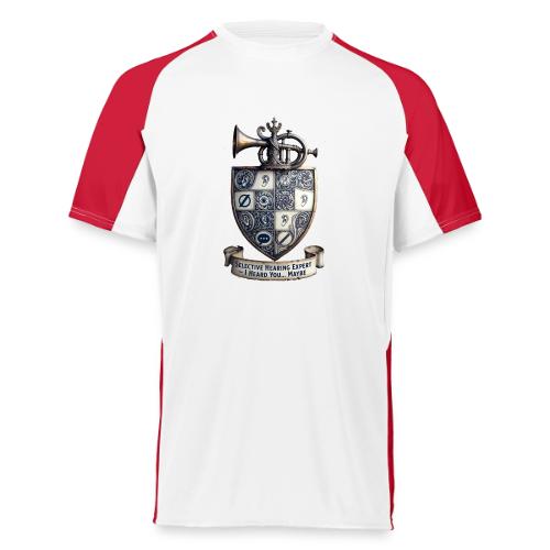 Selective Hearing Expert Crest T Shirt - Augusta Sportswear Adult Cutter Jersey