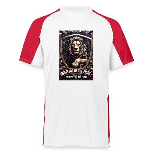 Lion King T Shirt, Funny Low-Effort Father Gift - Augusta Sportswear Adult Cutter Jersey