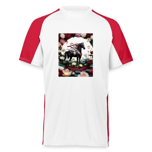 Year of the Horse Harmony T Shirt, Lunar New Year - Augusta Sportswear Adult Cutter Jersey