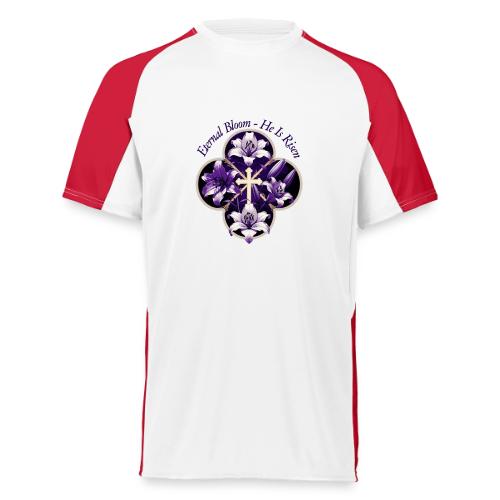 Easter Eternal Bloom Lily Crown T Shirt, Gift - Augusta Sportswear Adult Cutter Jersey