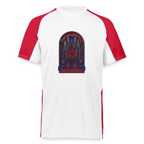 Barcelona Scarlet Pride T Shirt, Vibrant City Gift - Augusta Sportswear Adult Cutter Jersey