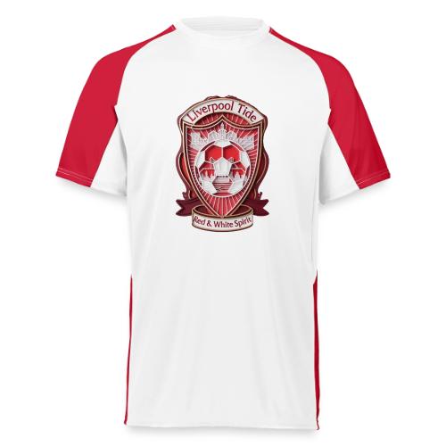 Liverpool Tide T Shirt, Soccer City Pride Gift - Augusta Sportswear Adult Cutter Jersey