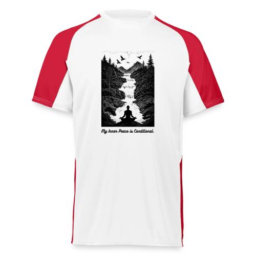 Conditional Inner Peace T-Shirt | Minimalist Zen - Augusta Sportswear Adult Cutter Jersey