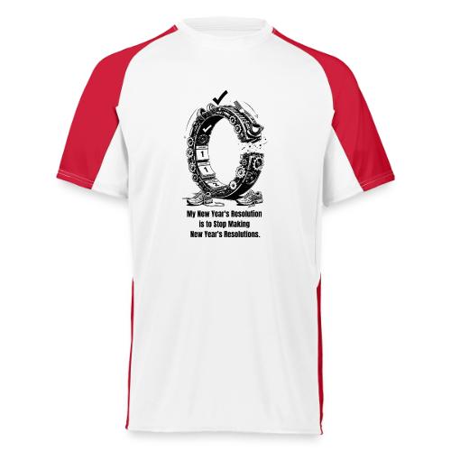 The Resolution Loop - Sarcastic New Year's T-Shirt - Augusta Sportswear Adult Cutter Jersey