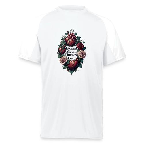 Eternal Bloom Timeless Love Entwined Hearts T-Shir - Augusta Sportswear Adult Cutter Jersey