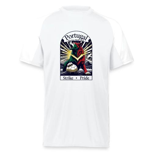 Portugal Iberian Wolf Soccer T Shirt, Pride Gift - Augusta Sportswear Adult Cutter Jersey