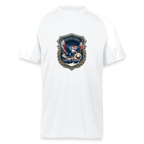USA Eagle Vanguard T-Shirt,American Flag PrideGift - Augusta Sportswear Adult Cutter Jersey