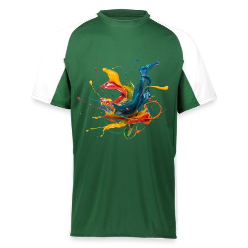 Chromatic Flow - Augusta Sportswear Adult Cutter Jersey