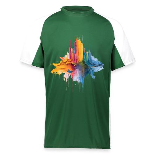 Impasto Spectrum - Augusta Sportswear Adult Cutter Jersey