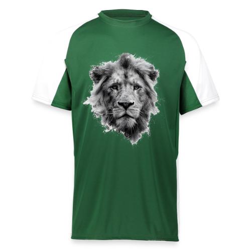 Lion: Monochrome King - Augusta Sportswear Adult Cutter Jersey