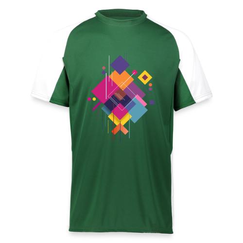 Vibrant Geometry - Augusta Sportswear Adult Cutter Jersey