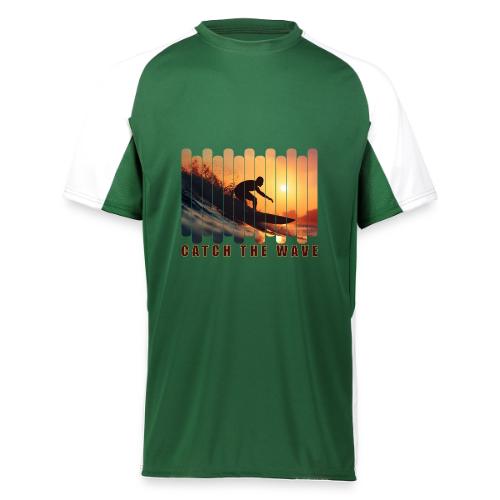 Surfing: Catch the Wave - Augusta Sportswear Adult Cutter Jersey