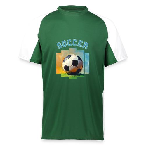 Soccer Ball Vibes - Augusta Sportswear Adult Cutter Jersey