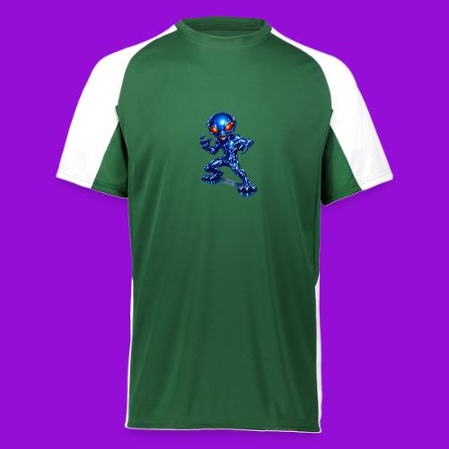 Angry Blue Alien - Augusta Sportswear Adult Cutter Jersey